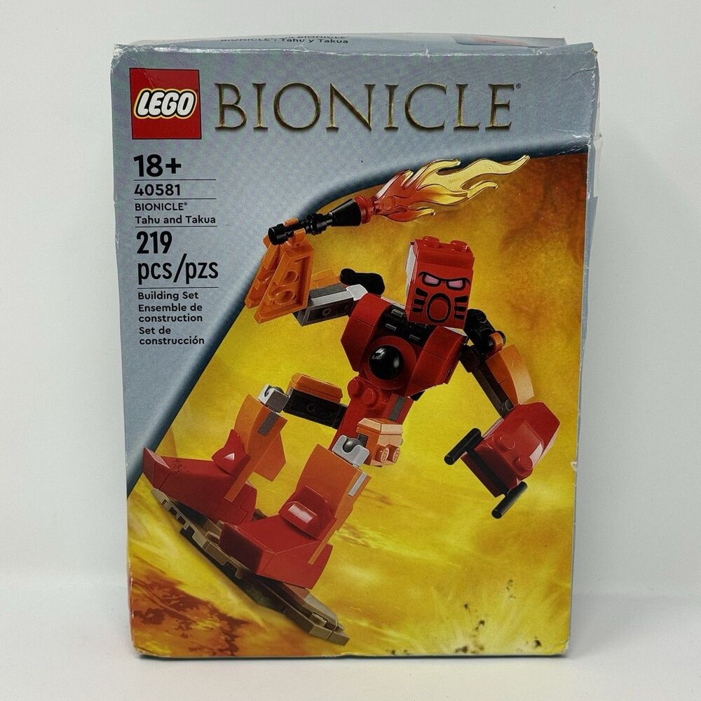 LEGO Bionicle-40581-Bionicle Tahu and Takua - Brand New Sealed
